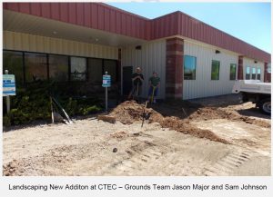 CTEC LANDSCAPING REPORT IN AUGUST 2016