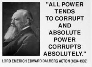 power corrupts